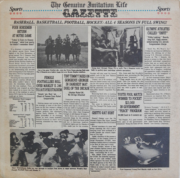 Buy The Four Seasons : The Genuine Imitation Life Gazette (LP