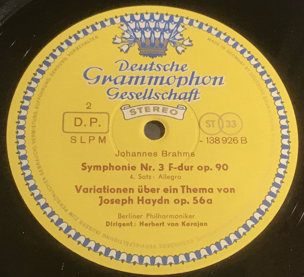 Buy Johannes Brahms, Herbert von Karajan, Berliner Philharmoniker