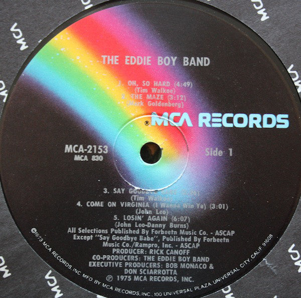 Buy The Eddie Boy Band The Eddie Boy Band (LP, Album) Online for a