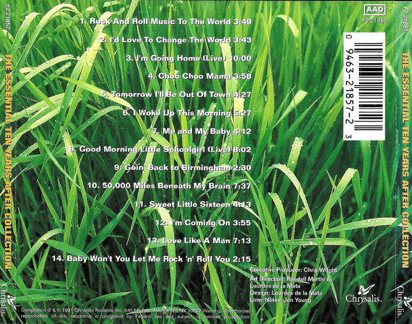 Buy Ten Years After : The Essential Ten Years After Collection (CD, Comp)  Online for a great price – vINYLhEADZ.com