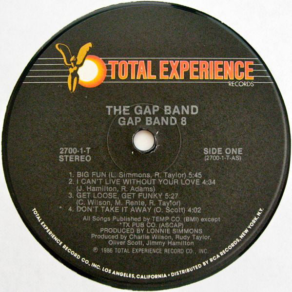 Buy The Gap Band : Gap Band 8 (LP, Album) Online for a great price