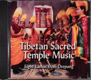 Eight Lamas From Drepung : Tibetan Sacred Temple Music (CD, RE)