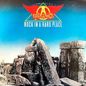 Aerosmith : Rock In A Hard Place (LP, Album, Pit)