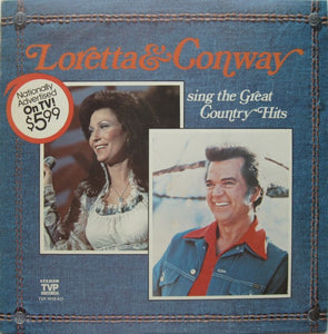 Loretta & Conway* : Sing The Great Country Hits (LP, Comp)