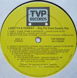 Loretta & Conway* : Sing The Great Country Hits (LP, Comp)