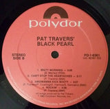 Pat Travers : Black Pearl (LP, Album, Hau)