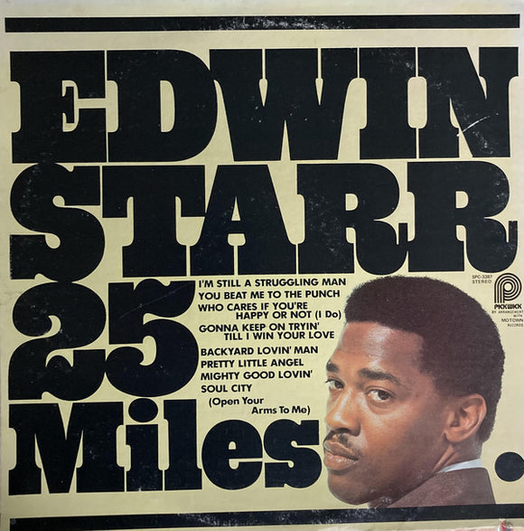 Edwin Starr : 25 Miles (LP, Album, RE)