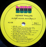 Esther Phillips : Alone Again, Naturally (LP, Album, Jac)