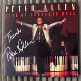 Peter Allen signed album.