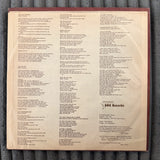 Sally Townes signed record.