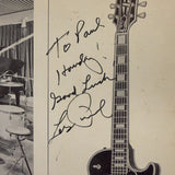 Les Paul signed record