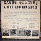 Ralph Stanley signed record