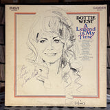 Dottie West signed record