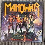 Manowar - Fighting The World - signed album
