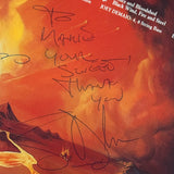 Manowar - Fighting The World - signed album