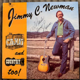 Jimmy C. Newman - Cajun and Country Too - Signed Record