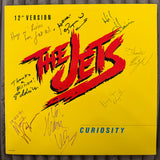 The Jets - Curiosity 12" Single - Signed Record