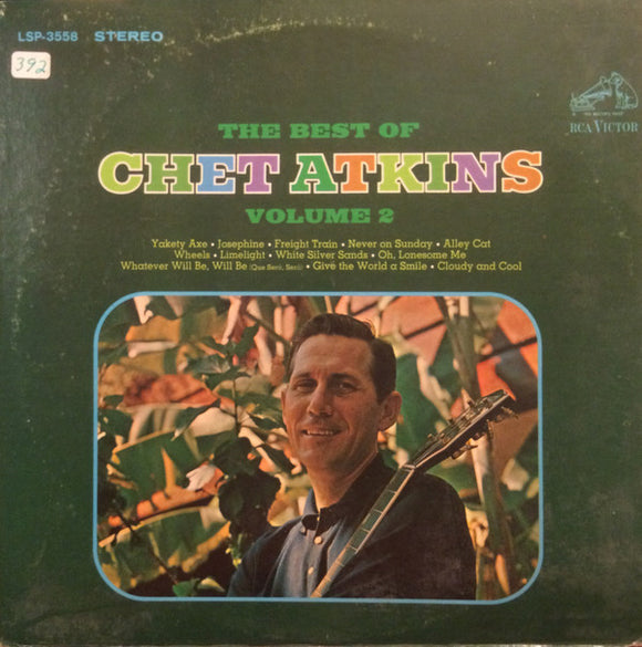 Chet Atkins : The Best Of Chet Atkins Volume 2 (LP, Comp, RE)