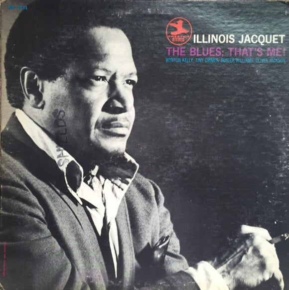 Illinois Jacquet : The Blues; That's Me! (LP, Album)