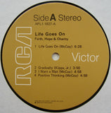 Faith Hope & Charity* : Life Goes On (LP, Album)