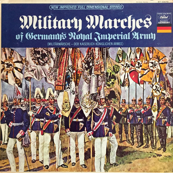 Großes Militärorchester Alfred Matschat Directed By Alfred Matschat : Military Marches Of Germany's Royal Imperial Army (LP)