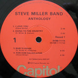 Steve Miller Band : Anthology (2xLP, Comp, RP, Win)