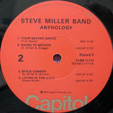 Steve Miller Band : Anthology (2xLP, Comp, RP, Win)