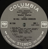 Walter Carlos : The Well-Tempered Synthesizer (LP, Album)