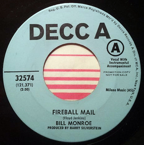 Bill Monroe : Fireball Mail (7