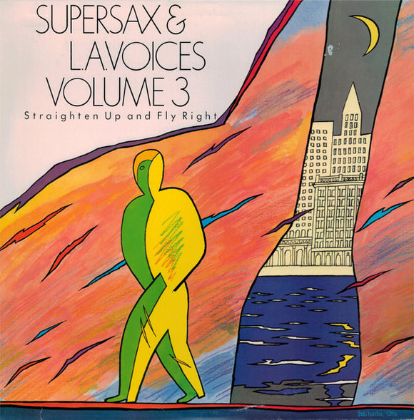 Supersax & L. A. Voices : Straighten Up And Fly Right Volume 3 (LP, Album)