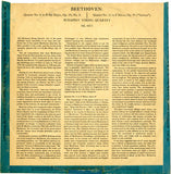 Ludwig van Beethoven - Budapest String Quartet : Quartet No. 6 In B-Flat Major, Op. 18 No. 6 / Quartet No. 11 In F Minor, Op. 95 ("Serious") (LP, Mono)