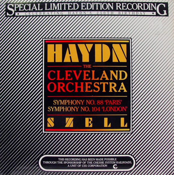 Joseph Haydn, The Cleveland Orchestra, George Szell : Symphony No. 88 