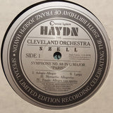 Joseph Haydn, The Cleveland Orchestra, George Szell : Symphony No. 88 "Paris" · Symphony No. 104 "London" (LP, Mono, Ltd, RE)