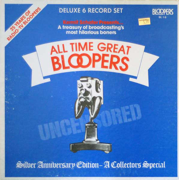 Kermit Schafer : All Time Great Bloopers - Silver Anniversary Edition - Volume 1-6 (6xLP + Box)