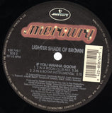 Lighter Shade Of Brown : If You Wanna Groove (12")