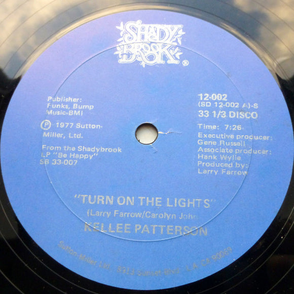 Kellee Patterson : Turn On The Lights / I Love Music (12