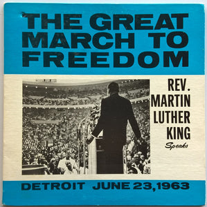 Rev. Martin Luther King* : The Great March To Freedom (LP, Mono)