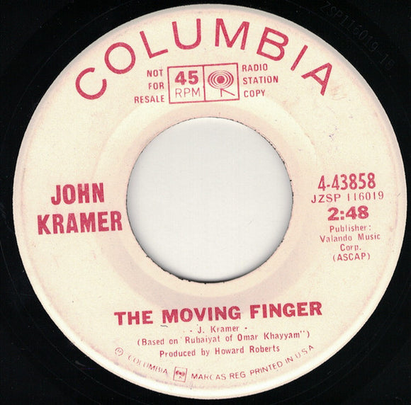 Jonathan Kramer (2) : The Moving Finger (7