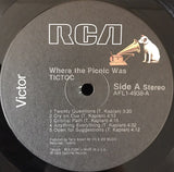 Tictoc : Where The Picnic Was (LP, Album)