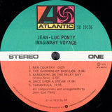 Jean-Luc Ponty : Imaginary Voyage (LP, Album, SP )