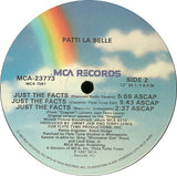 Patti LaBelle : Just The Facts (12", Single)