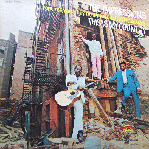 The Impressions : This Is My Country (LP, Album, San)