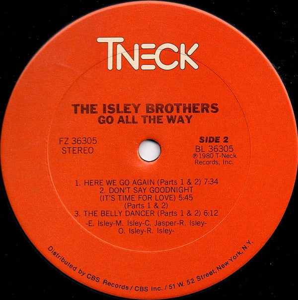 Buy The Isley Brothers : Go All The Way (LP, Album, San) Online 