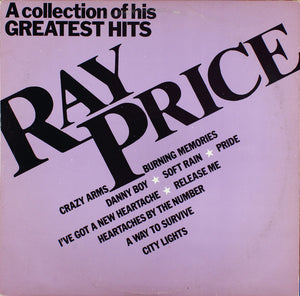 Ray Price : A Collection Of His Greatest Hits (LP, Comp)