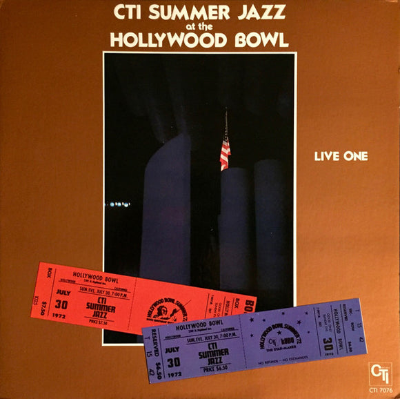 CTI All-Stars : CTI Summer Jazz At The Hollywood Bowl Live One (LP, Album)