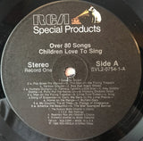 Various : Over 80 Songs That Children Love To Sing (2xLP, Album)