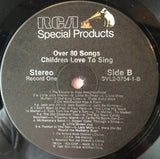 Various : Over 80 Songs That Children Love To Sing (2xLP, Album)