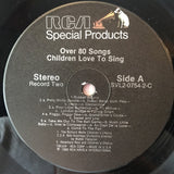 Various : Over 80 Songs That Children Love To Sing (2xLP, Album)