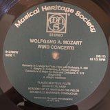 Wolfgang Amadeus Mozart, Neil Black (3), Jack Brymer, Alan Civil, Osian Ellis, Claude Monteux, The Academy Of St. Martin-in-the-Fields, Sir Neville Marriner : Wind Concerti (3xLP)