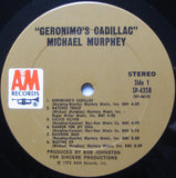 Michael Murphey* : Geronimo's Cadillac (LP, Album, Pit)